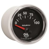 Autometer GS 0-100 PSI Short Sweep Electronic Oil Pressure Gauge thumbnail 8