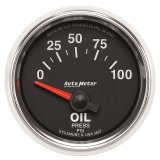 Autometer GS 0-100 PSI Short Sweep Electronic Oil Pressure Gauge thumbnail 9
