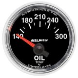 Autometer GS 52mm 140-300 Deg F Short Sweep Electronic Oil Temperature Gauge thumbnail 1