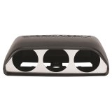 Autometer 08-11 Dodge Challenger Black Triple Dash Pod thumbnail 3