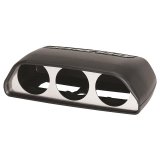 Autometer 08-11 Dodge Challenger Black Triple Dash Pod thumbnail 4