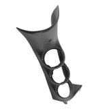 Autometer 07-12 Chevy Silverado/Duramax / 07-12 GMC Sierra/Duramax w/ Speaker Blk Triple Pillar Pod thumbnail 4