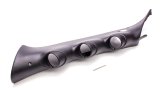 Autometer 07-12 Chevy Silverado/Duramax / 07-12 GMC Sierra/Duramax w/ Speaker Blk Triple Pillar Pod thumbnail 9