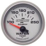 Autometer Ultra-Lite II 52mm 100-250 Deg F Short Sweep Electronic Water Temp Gauge thumbnail 3
