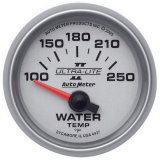 Autometer Ultra-Lite II 52mm 100-250 Deg F Short Sweep Electronic Water Temp Gauge thumbnail 4
