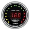 Autometer Sport-Comp 52mm Digital Wideband Air/Fuel Ratio Street Gauge thumbnail 6