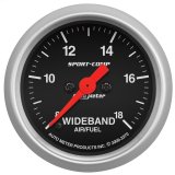 Autometer Sport-Comp 52mm Full Sweep Electronic Analog Wideband Air/Fuel Ratio Gauge thumbnail 1