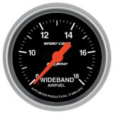 Autometer Sport-Comp 52mm Full Sweep Electronic Analog Wideband Air/Fuel Ratio Gauge thumbnail 8