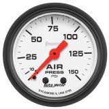Autometer Phantom 52mm 0-150 PSI Mechanical Air Pressure Gauge thumbnail 3