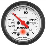 Autometer Phantom 52mm Boost 30 in Hg-Vac/30 PSI FS Electronic Vacuum/Boost w/ Peak Memory & Warning thumbnail 1
