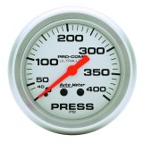 Autometer Ultra-Lite 66.7mm Mechanical 0-400 PSI Pressure Gauge thumbnail 2