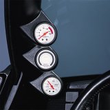 Autometer 98-02 Dodge Ram w/ Speaker (Exc 2002 1500) Black 52mm Triple Pillar thumbnail 2