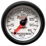 Autometer Phantom II 52.4mm Full Sweep Electronic 0-1600 Def F EGT/Pyrometer Gauge thumbnail 2