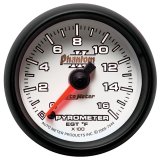 Autometer Phantom II 52.4mm Full Sweep Electronic 0-1600 Def F EGT/Pyrometer Gauge thumbnail 6