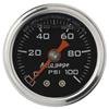 Autometer AutoGage 1.5in Liquid Filled Mechanical 0-100 PSI Fuel Pressure Gauge thumbnail 7