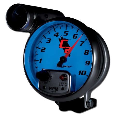 Autometer C2 5 inch 10000 RPM Shift-Lite Tach thumbnail 6