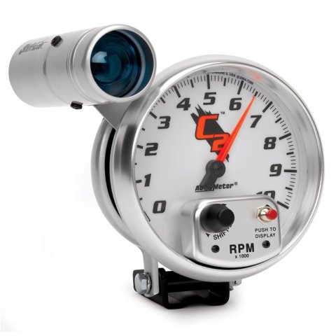 Autometer C2 5 inch 10000 RPM Shift-Lite Tach thumbnail 8