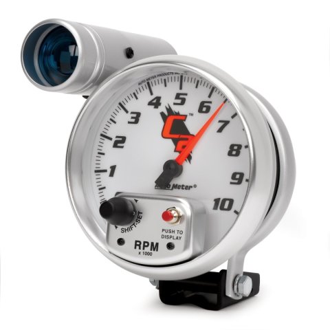 Autometer C2 5 inch 10000 RPM Shift-Lite Tach thumbnail 9