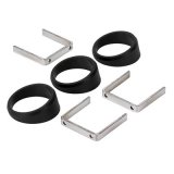 Autometer or Autogage 2-1/16in Black Angle Rings -- 3 Pack thumbnail 2