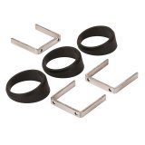 Autometer or Autogage 2-1/16in Black Angle Rings -- 3 Pack thumbnail 5