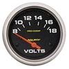 Autometer Pro Comp 8-18 Volts Short Sweep Electronic Voltmeter Gauge thumbnail 6