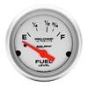 Autometer Ultra-Lite 52mm 73 OHMS Empty/8-12 OHMS Full Short Sweep Electronic Fuel Level Gauge thumbnail 6