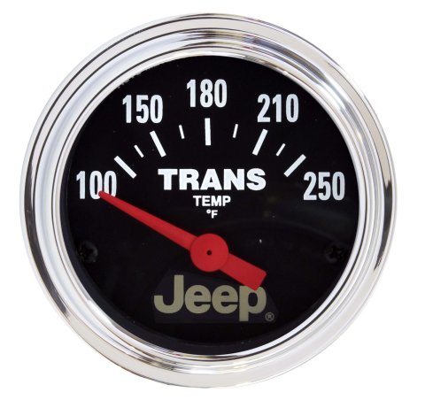 Autometer Jeep 52.4mm Short Sweep Electronic 100-250 Def F Transmission Temperature Gauge thumbnail 1