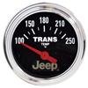 Autometer Jeep 52.4mm Short Sweep Electronic 100-250 Def F Transmission Temperature Gauge thumbnail 6