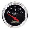 Autometer Jeep 52mm 73 OHMS Empty/8-12 OHMS Full Short Sweep Electronic Fuel Level Gauge thumbnail 6