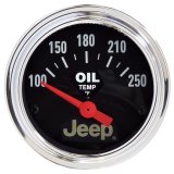 Autometer Jeep 52.4mm Short Sweep Electronic 100-250 Def F Transfer Case Temperature Gauge thumbnail 2