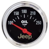 Autometer Jeep 52.4mm Short Sweep Electronic 100-250 Def F Transfer Case Temperature Gauge thumbnail 5