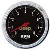 Autometer Jeep 85.7mm In-Dash 8000 RPM Tachometer Gauge thumbnail 6
