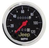 Autometer Jeep 85.7mm In-Dash 120 MPH Mechanical Speedometer Gauge thumbnail 4