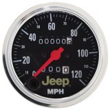 Autometer Jeep 85.7mm In-Dash 120 MPH Mechanical Speedometer Gauge thumbnail 8