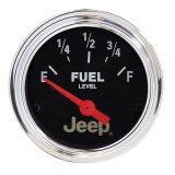 Autometer Jeep 52mm 0 OHMS Empty/90 OHMS Full Short Sweep Electronic Fuel Level Gauge thumbnail 3