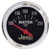 Autometer Jeep 52mm 100-250 Deg F Short Sweep Electronic Water Temperature Gauge thumbnail 6