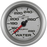 Autometer Ultra-Lite II 2 5/8in 140-280 Degree F Mechanical Water Temperature Gauge thumbnail 2