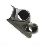 Autometer 93-98 Toyota Supra Dual 52mm Black Gauge Pod thumbnail 3