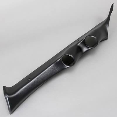 Autometer 08-12 Ford Super Duty 52mm Black Dual Pillar