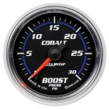 Autometer Cobalt 52mm 0-30 PSI Full Sweep Electronic Boost Gauge thumbnail 3