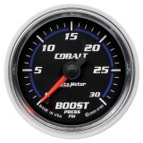 Autometer Cobalt 52mm 0-30 PSI Full Sweep Electronic Boost Gauge thumbnail 5
