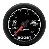 Autometer ES 52mm Full Sweep Electronic 30 In Hg-Vac/30 PSI Vacuum/Boost Gauge thumbnail 3