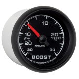 Autometer ES 52mm Full Sweep Electronic 30 In Hg-Vac/30 PSI Vacuum/Boost Gauge thumbnail 6