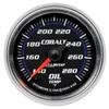 Autometer Cobalt 52mm 140-280 Deg F Full Sweep Electronic Oil Temp Gauge thumbnail 6