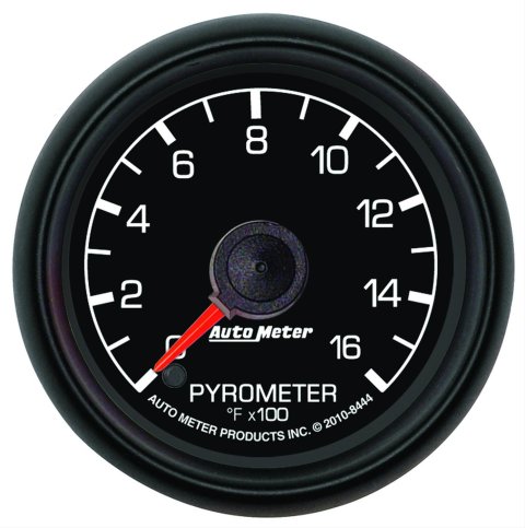 Autometer Factory Match Ford 52.4mm Full Sweep Electronic 0-1600 Deg F EGT/Pyrometer Gauge thumbnail 2