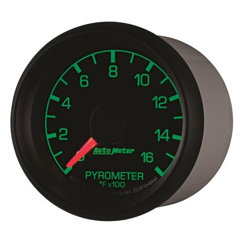 Autometer Factory Match Ford 52.4mm Full Sweep Electronic 0-1600 Deg F EGT/Pyrometer Gauge thumbnail 3