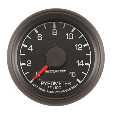 Autometer Factory Match Ford 52.4mm Full Sweep Electronic 0-1600 Deg F EGT/Pyrometer Gauge thumbnail 4