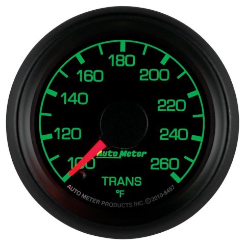 Autometer Factory Match Ford 52.4mm Full Sweep Electronic 100-260 Deg F Transmission Temp Gauge thumbnail 3