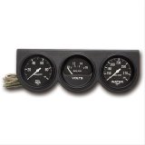 Autometer Autogage 66.7mm Mech 0-100PSI/0-16Volts/130-280 Deg F Oil Press/Volt/Water Temp Gauge thumbnail 1