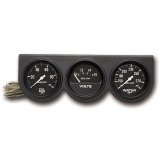 Autometer Autogage 66.7mm Mech 0-100PSI/0-16Volts/130-280 Deg F Oil Press/Volt/Water Temp Gauge thumbnail 2